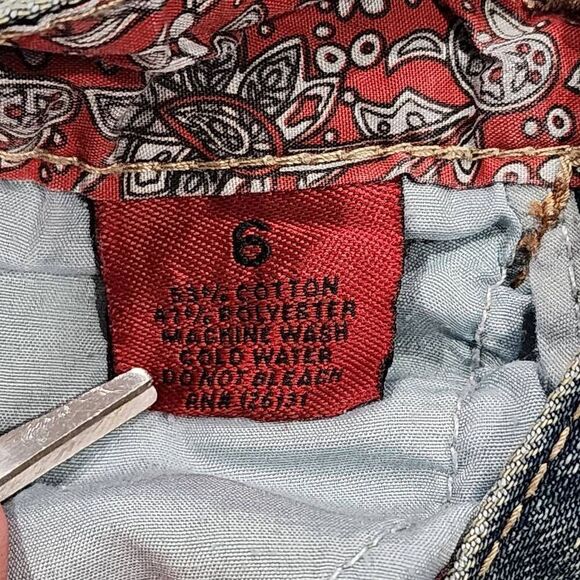 Ace of Diamond Jeans boys size 6 Distressed Denim jeans - Picture 7 of 9